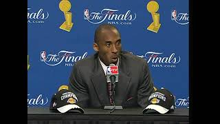 Kobe Bryant Exclaims the jobs not finished - Post-game Sound from Game 2 of the 2009 NBA Finals Resimi