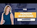 Questions to Ask about the FRS Pension Plan