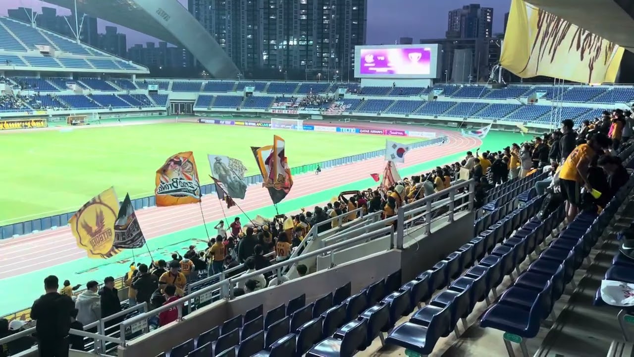 광주 FC 응원 ‘이 시간 위해’ (v 비셀 고베)