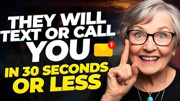 Manifest A Text From A Specific Person with Shamanic Tapping | 30 seconds or less