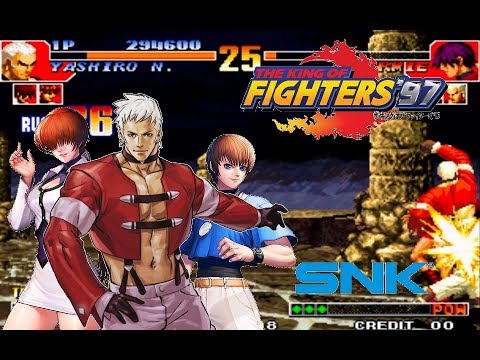 The King of Fighters '97 [60fps] Hardest-New Faces Team No Lose ALL 