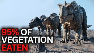 What 80% Plant-Eating Dinosaurs Did to Global Vegetation | HISTORY FOR SLEEP