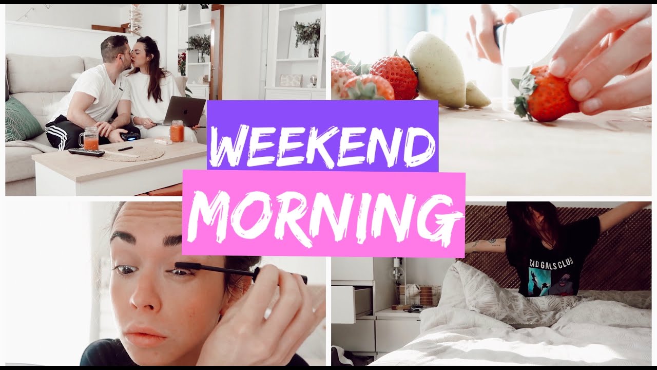 WEEKEND MORNING ROUTINE   @srtateran