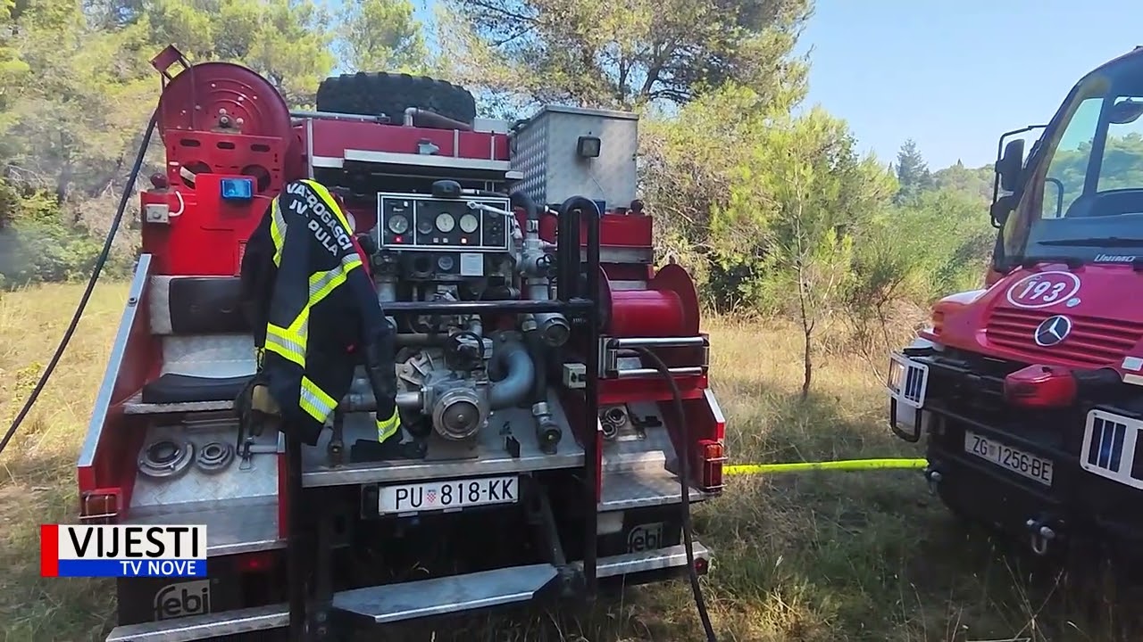 Vijesti TVN -Požar na području Marsovog polja