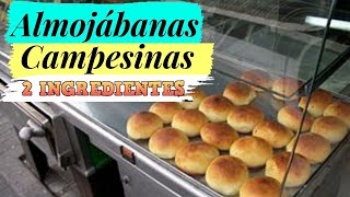 ALMOJABANAS (Con harina de maiz)