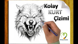 Kolay Kurt Çizimi #kolayçizim