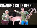 147 YEAR OLD GRANDMA KILLS HER FIRST DEER!