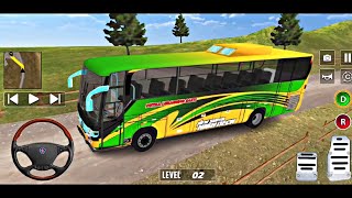 Classic Bus simulator 3D Android gameplay real Offroad and city but driving screenshot 5