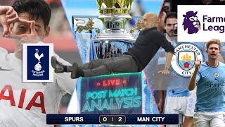 Tottenham vs. Manchester City LIVE Reaction | De Bruyne | Haaland | SON | Arsenal