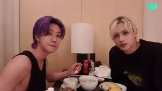 [ENG SUB] Weverse LIVE 221002 [SEVENTEEN] China Line Mukbang🍽