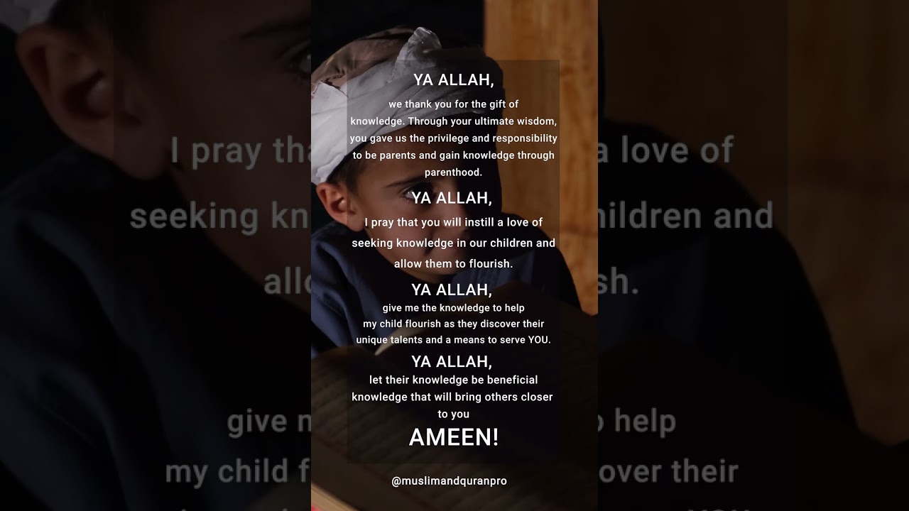 Episode 2: DUA'AS TO MAKE FOR YOU & YOUR KIDSTHIS RAMADAN | Muslim & Quran Pro