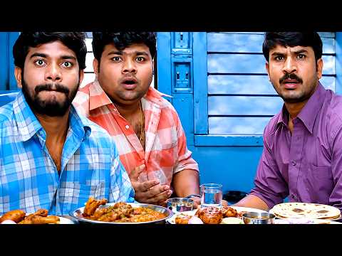Venky Movie Train Comedy Scenes || Ravi Teja And Brahmmi Hilarious Comedy | Telugu Movie HD