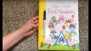 Wipe-Clean First Numbers