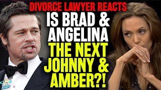 SHADY? Angelina Jolie Using Amber Heard Tactics Against Brad Pitt?! Celebrity Divorce Lawyer Reacts