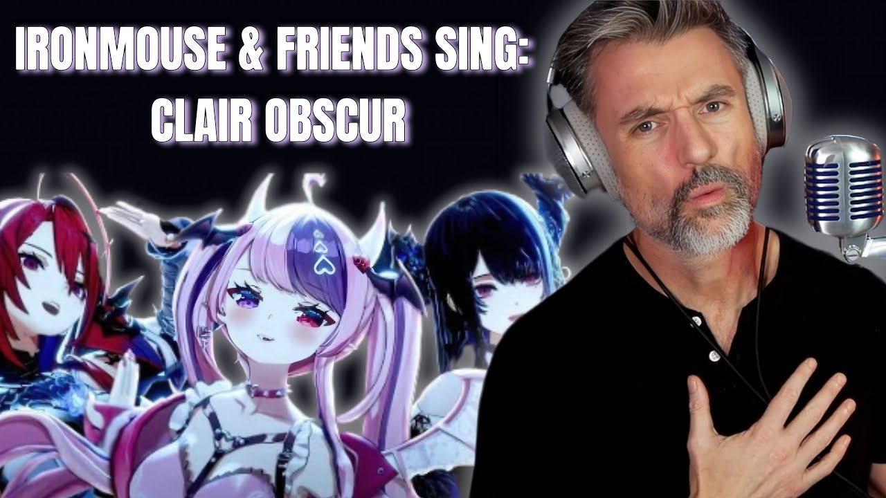 Реакция преподавателя вокала на IRONMOUSE-«Алисия/Люмьер» Клэр Обскур с Рэйвенкрофтом и Бладфлеймом