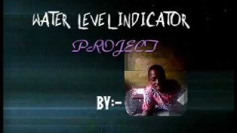 DIY water level indicator with alarm using Bc547