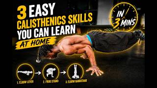 3 easy calisthenics skills you can do in 3mins