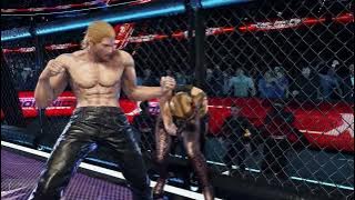 Tekken8 Lili belly punch ryona (Steve Bryan preview)