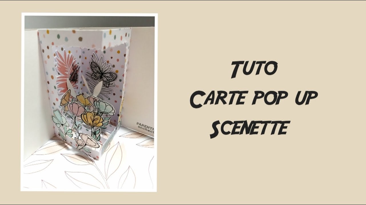[TUTO] CARTE POP UP SCENETTE #ARTEMIO #CUSTODECO