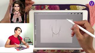 Скетчинг уроки для начинающих / fashion иллюстрации на iPad в Procreate ✓ Valleg Скетчинг уроки для начинающих / fashion иллюстрации на iPad в Procreate ✓ Valleg