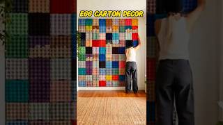 Genius Egg Carton Wall Art Hack You Need to Try! #homedecor