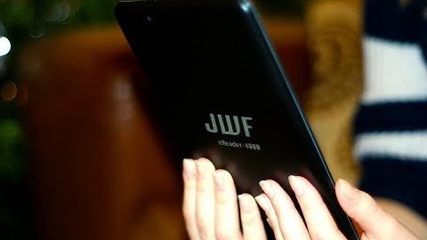 JWF eReader-4000 Quick Look - eBook Reader