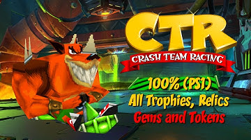 Crash Team Racing (PS1) FULL GAME 100%