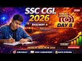 DAY-8 TARGET SSC CGL 2026 #ssc #ssccgl #sscgd #sscmts #sscchsl #ssccpo #railway #railways #exam#ntpc