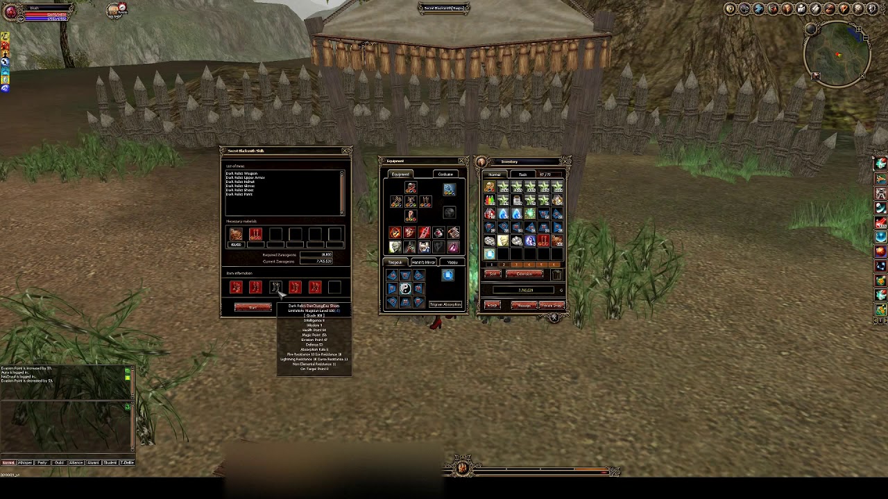 KalOnline - First G100 Knight Boots