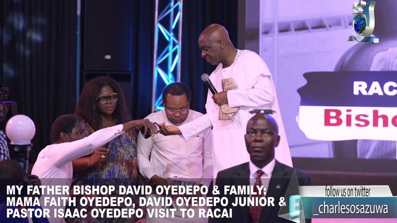 Bishop David Oyedepo's visit to RACAi