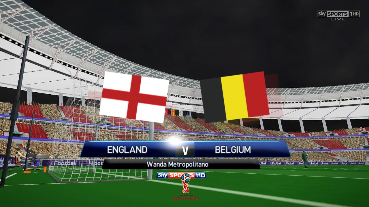 PES 13 WM 2022 England vs  Belgium