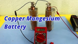 DIY Magnesium Copper Battery