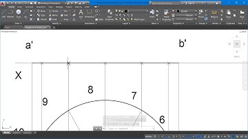 AutoCAD Planes 3 (Projection of Planes, Circle, Beta construction)