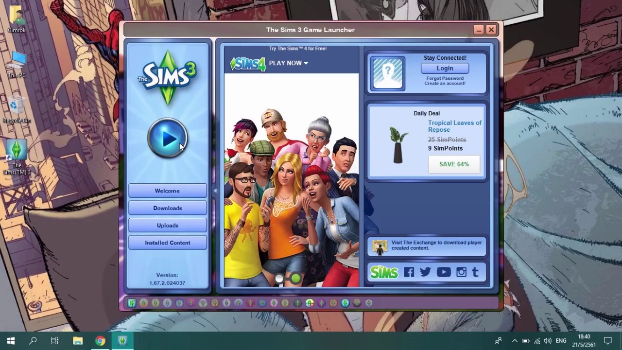 วิธี ลง mod the sims 3  Update New  GIMROK Play #2 - ลง mod ภาษาไทย The Sims 3 ง่ายนิดเดียว