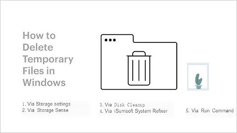 how to delete temp files in windows 10 automatically