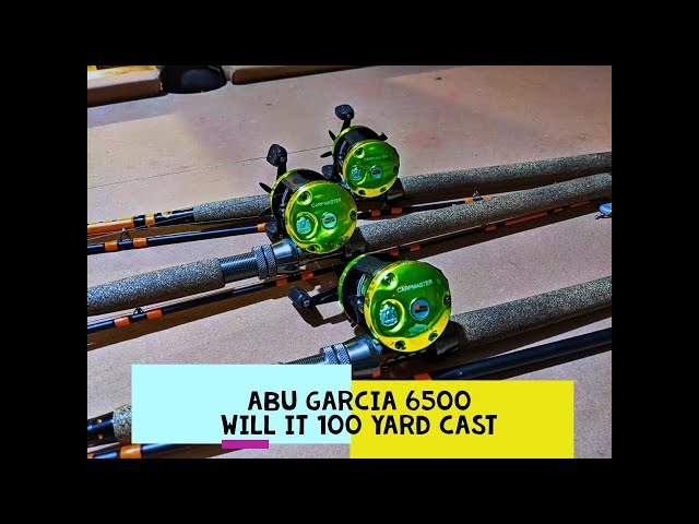 Abu Garcia 6500 C3 Catfish Special Carpmaster Will it 100 yard cast 