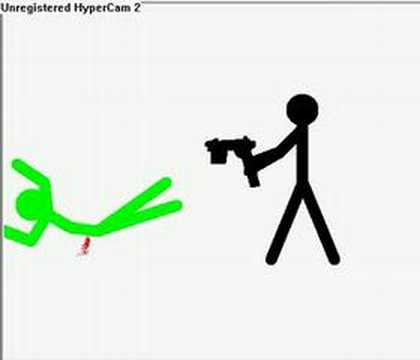 PIvot machine gun shot