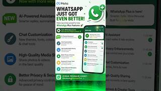Meta's New WhatsApp Plus Subscription Changes Everything 🚀 #WhatsApp #SocialMedia