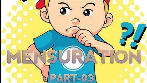 MENSURATION /CLASS-8/NCERT/CBSE/PART-03/IMPORTANT QUESTIONS OF EX-11.3