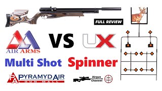 UMAREX Multi Shot Spinning Target (Full Review) VS Air Arms S510XS Laminate .22
