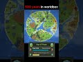 500 years in worldbox #worldbox #games #gaming #shorts