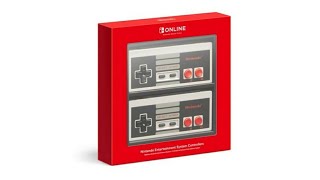 Nintendo Switch Online NES Controllers Unboxing