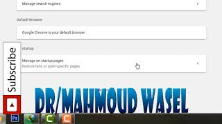 كيفية جعل جوجل الصفحه الرئيسيه في متصفح جوجل كروم   Setting google as your homepage in google chrome