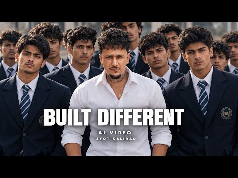 BUILT DIFFERENT - Motivational Punjabi AI Song - AI Video - Jyot Kalirao