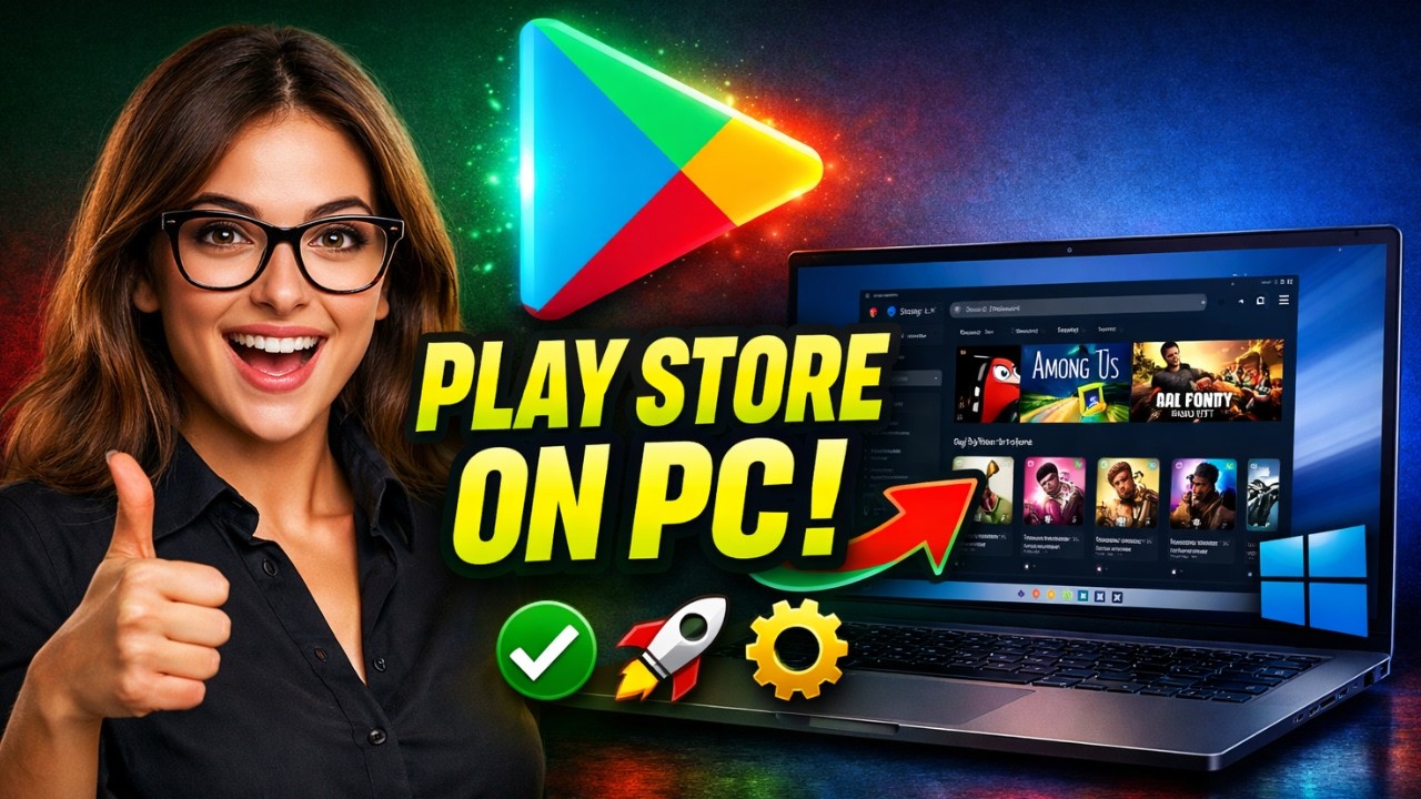 Get Google Play Store On PC & Laptop (Windows) – Easy 2026 Method - YouTube