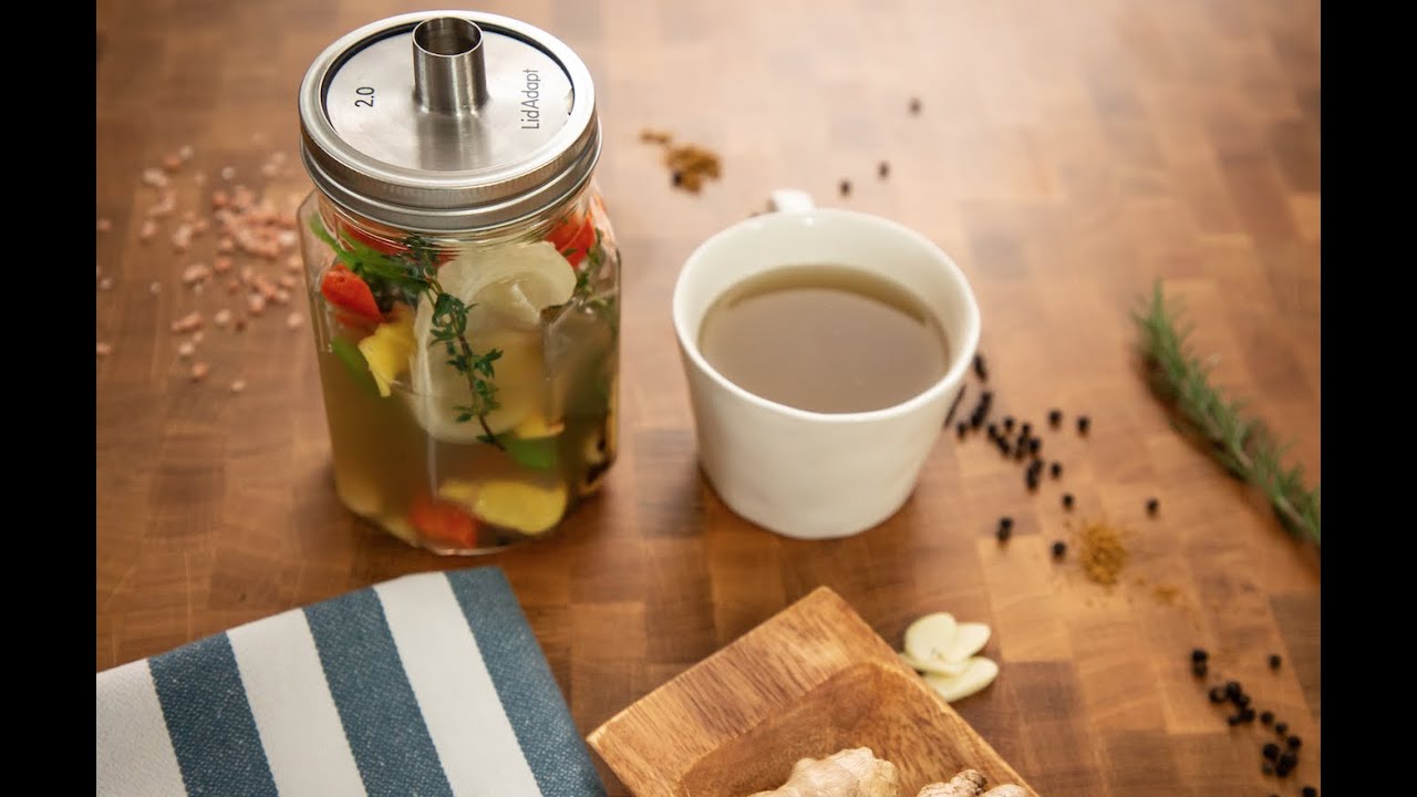 Nourishing Infused Broth | Quick & Easy Small Batch Infusions | Kaug