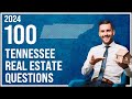 Tennessee Real Estate Exam 2024 (100 Questions with Explained Answers)