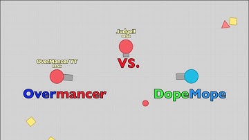 Sandbox 1v1 Vs. Overmancer - Diep.io