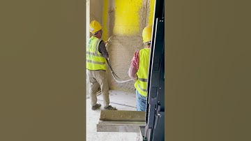 #plastering #construction #rendering #machine #spraying