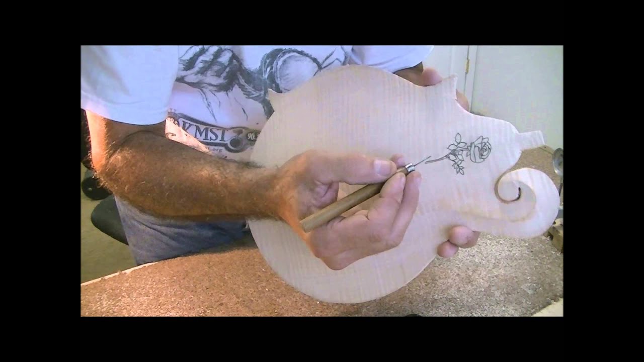 069 RSW Custom Rosa Mandolin for Thomas in Virginia - YouTube